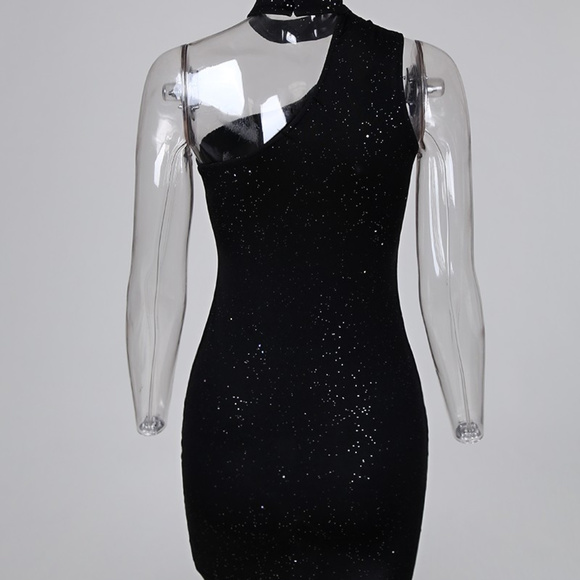 Women's  Strapless Backless Bodycon Mini Dress - Picture 4 of 8